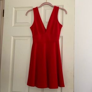 Red Skater Dress